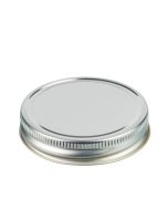 70G Silver Metal Screw Cap With Plastisol Liner
