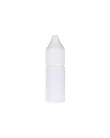 10ml White PET Chubby Gorilla Unicorn V3 Bottle With White CR Tamper Evident Break Off Band Closure 