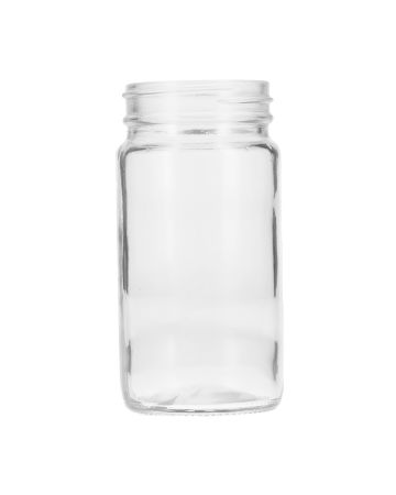4oz Flint (Clear) Sample Round Glass Jar - 48-400 Neck