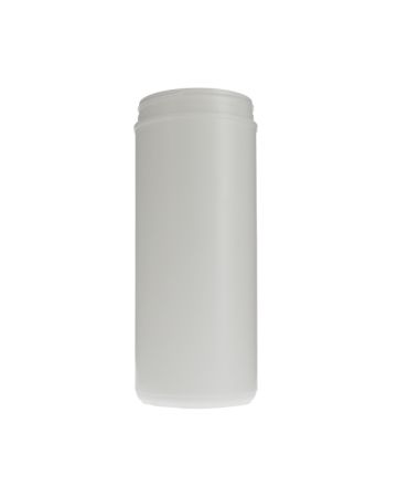120oz White Color HDPE Plastic Jar With 120-400 Neck Finish
