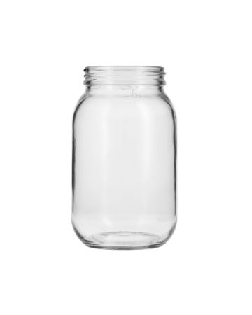 16oz Flint Glass Economy Jar
