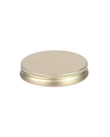63-400 Gold Metal Screw Cap With Customizable Liner Options