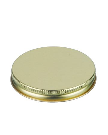 70-400 Gold Metal Screw Cap With Customizable Liner Options