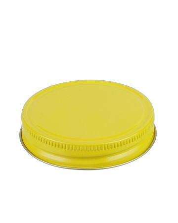 70G Yellow Metal Screw Cap With Customizable Liner Options