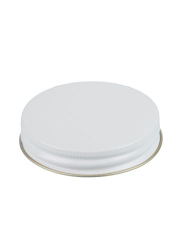 70G White Metal Screw Cap With Plastisol Liner