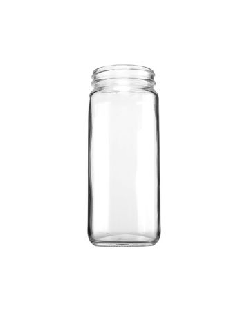 16oz (480ml) Flint Glass Paragon Jar Round - 63-405 Neck