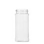 8.4oz Clear Spice Round Plastic Bottle - 53-485