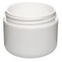 2oz White Double Wall Round PP/PP Plastic Jar - 58-400 Neck