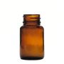 30cc Amber Wide Mouth Round Glass Bottle