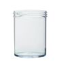 8oz Clear Straight-Sided Plastic Jar