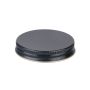 58-400 Black Metal Screw Cap With Customizable Liner Options