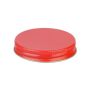 58-400 Red Metal Screw Cap With Customizable Liner Options