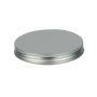 120-400 Silver Metal Screw Cap With Customizable Liner Options