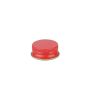 22-400 Red Metal Screw Cap With Customizable Liner Options