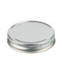 70G Silver Metal Screw Cap With Customizable Liner Options