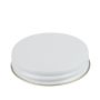 70G White Metal Screw Cap With Customizable Liner Options