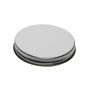 70-400 Silver Metal Screw Cap With Customizable Liner Options