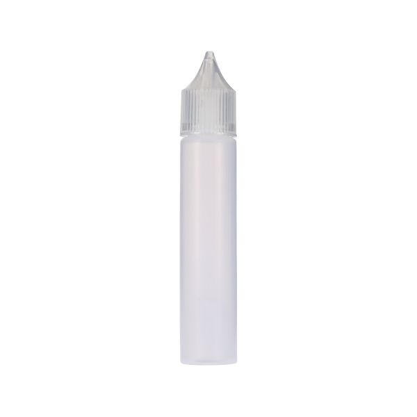  30ml (1oz) Natural LDPE Unicorn Bottle with Natural CR Closure 