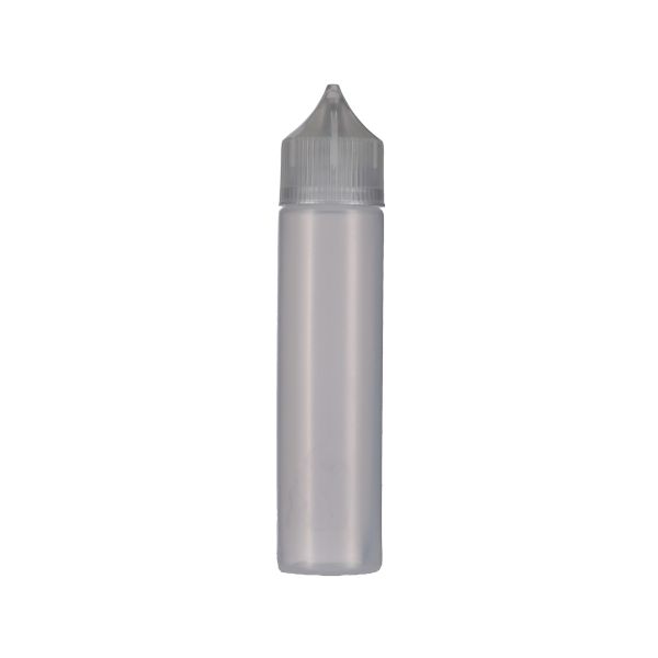 60ml (2oz) Natural LDPE Unicorn Bottle with Natural CR Closure