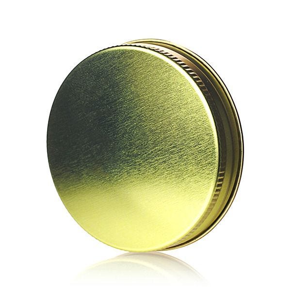70-450 (70G) Gold Metal Screw Cap With Pulp and Poly Liner