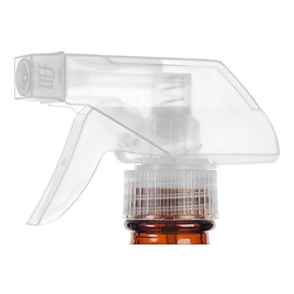 28-400 Natural Rib Side PP Trigger Sprayer - 0.75ml Output 11.8