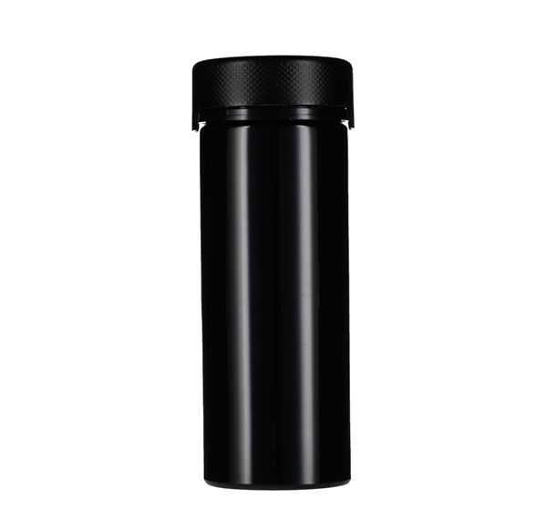 8oz (240cc) Black PET Chubby Gorilla Aviator CR Jar Black Tamper Evident Break-Off Band Closure