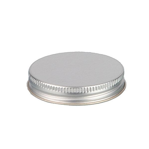 58-400 Silver Metal Screw Cap With Plastisol Liner