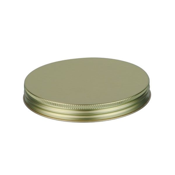 120-400 Gold Metal Screw Cap With Customizable Liner Options