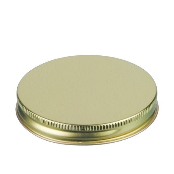 83-400 Gold Metal Screw Cap With Customizable Liner Options