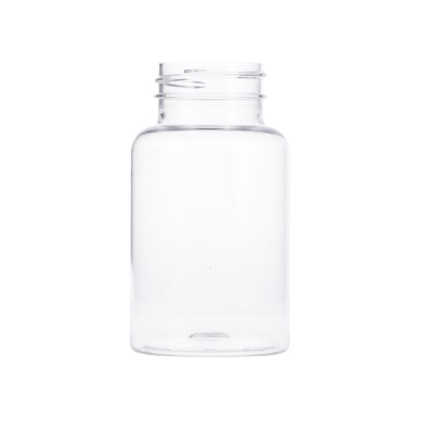 150cc Clear PET Packer Bottle Round - 38-400 Neck