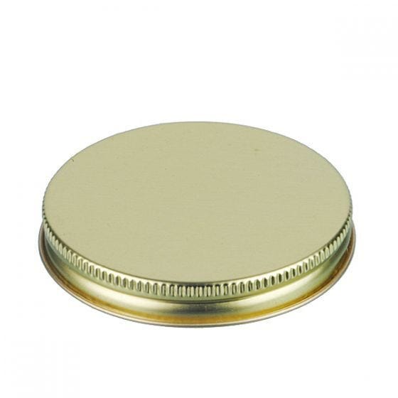 70-400 Gold Metal Screw Cap With Customizable Liner Options
