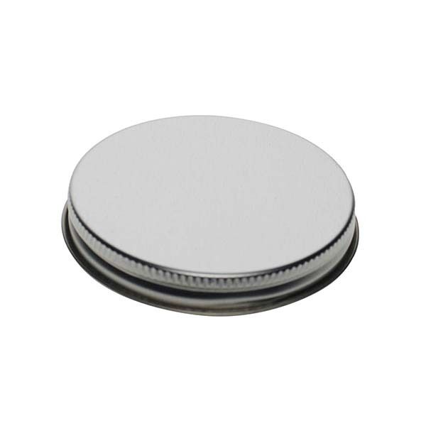 70-400 Silver Metal Screw Cap With Plastisol Liner