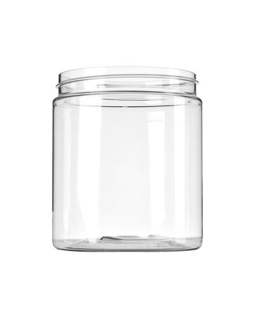 [20 Pack] 4 oz Clear Plastic Mason Jars with Ribbed Liner Screw on Lids - Clear Plastic Containers with Lids Wide Mouth BPA Free, Pet Plastic, Baking