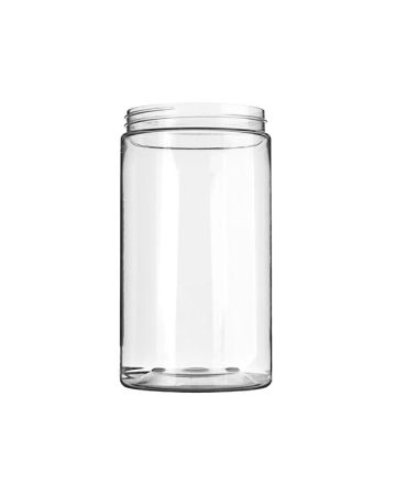 32oz (960ml) Clear PET Wide Mouth Jar Round - 89-400 Neck