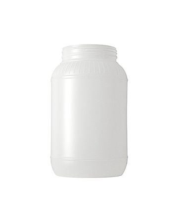 1 Gallon Natural HDPE Wide Mouth Round Plastic Jar - 110-400 Neck