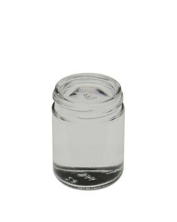 1.25oz Flint Glass Cream Jar