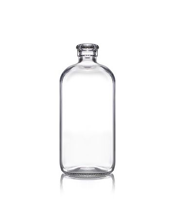 32oz (960ml) Flint (Clear) Glass Oil Bottle with Cork Finish