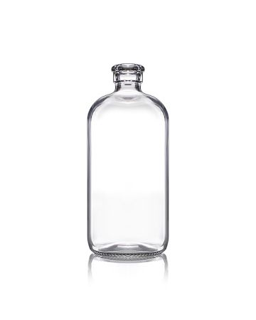 32oz (960ml) Flint (Clear) Glass Oil Bottle with Cork Finish