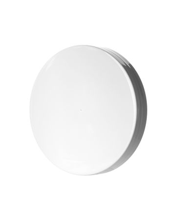 120-400 White Smooth Side / Smooth Top PP CT Closure - F217 Liner