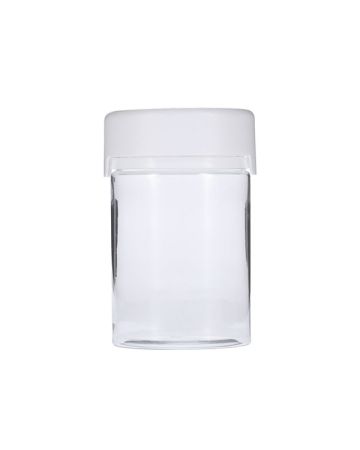 Clear Plastic Jars Big Round Pet Plastic Containers With - Temu