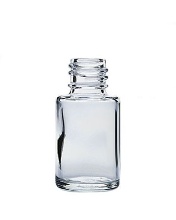 0.5oz Flint Glass Cylinder Bottle