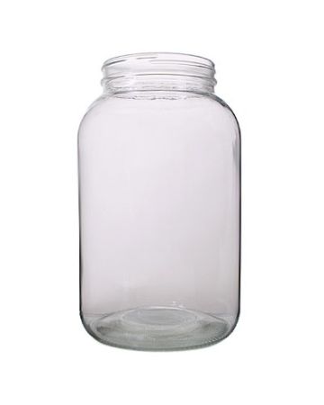 Clear Thick Glass Straight Sided Jars with White Foam Lined Lids ( 12 Pack), Infant Boy's, Size: 1 oz, Black