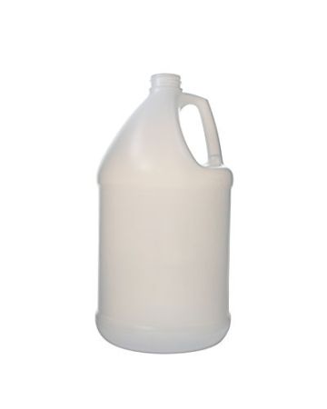 1 Gallon Natural Taper Top Plastic Bottle