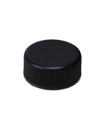 22-400 black rib side matte top plastic cap with F217 liner