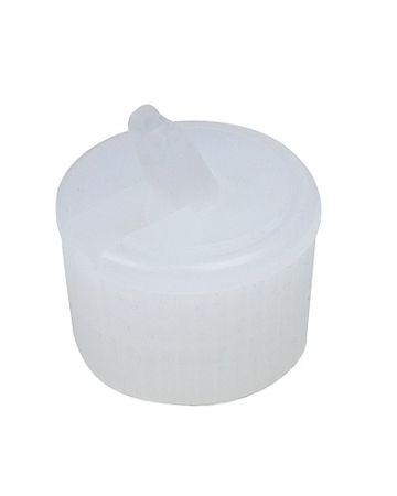 24-410 Natural Plastic Liquid Dispensing Cap (2.5mm Orifice)