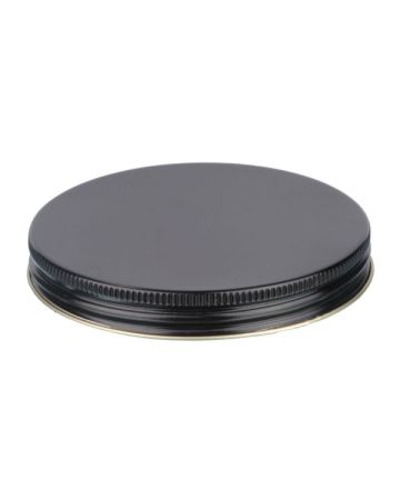 100-400 Black Metal Screw Cap With Customizable Liner Options