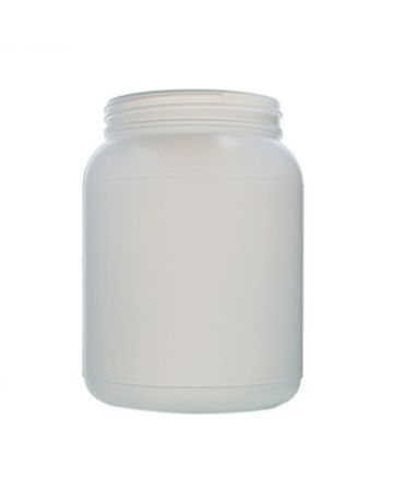 1500cc Natural Wide Mouth Round HDPE Plastic Bottle With 100-400 Neck Finish