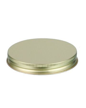 89-400 Gold Metal Screw Cap With Plastisol Liner