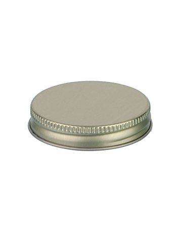 53-400 Gold Metal Screw Cap With Customizable Liner Options