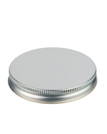 83-400 Silver Metal Screw Cap With Customizable Liner Options